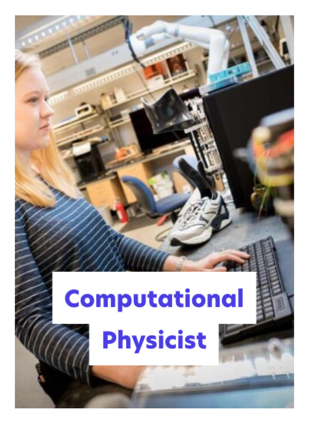 A woman sitting at a computer.